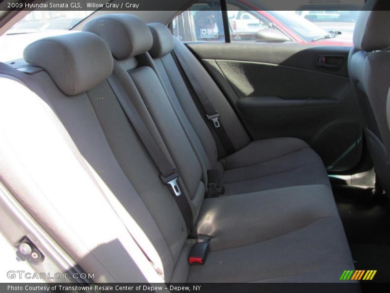 Willow Gray / Gray 2009 Hyundai Sonata GLS