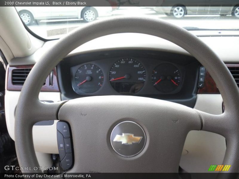 Black / Ebony Black 2008 Chevrolet Impala LS