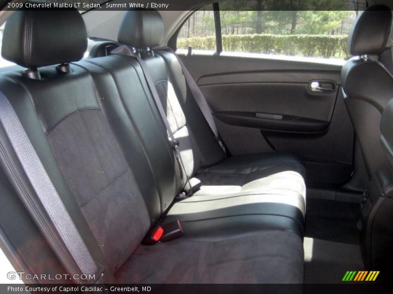 Summit White / Ebony 2009 Chevrolet Malibu LT Sedan