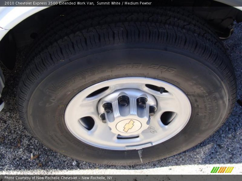 Summit White / Medium Pewter 2010 Chevrolet Express 3500 Extended Work Van