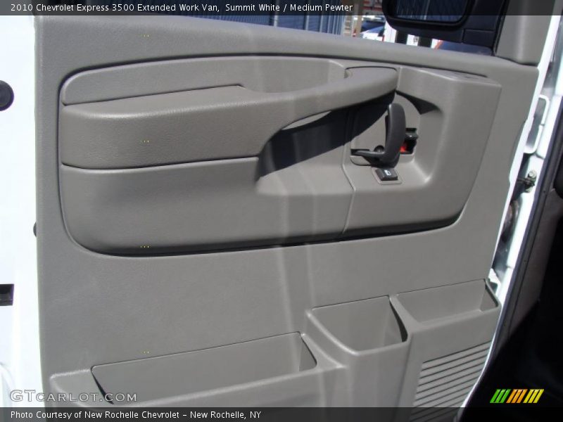 Summit White / Medium Pewter 2010 Chevrolet Express 3500 Extended Work Van