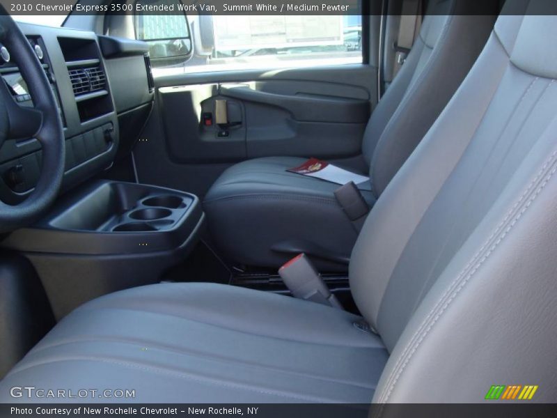 Summit White / Medium Pewter 2010 Chevrolet Express 3500 Extended Work Van