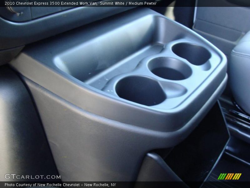 Summit White / Medium Pewter 2010 Chevrolet Express 3500 Extended Work Van