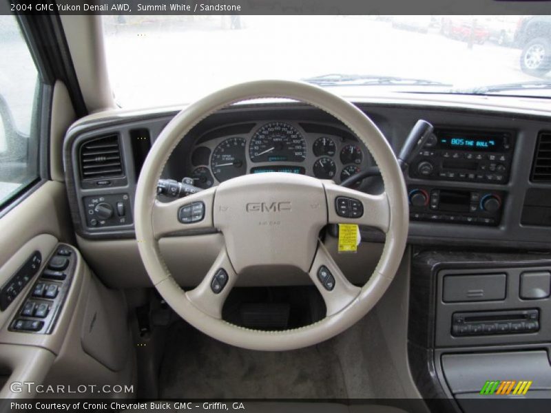 Summit White / Sandstone 2004 GMC Yukon Denali AWD