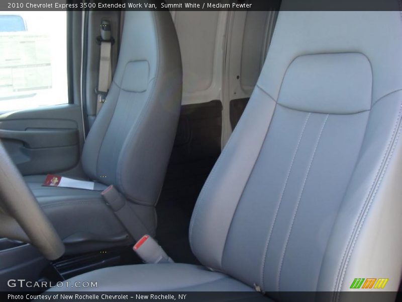 Summit White / Medium Pewter 2010 Chevrolet Express 3500 Extended Work Van