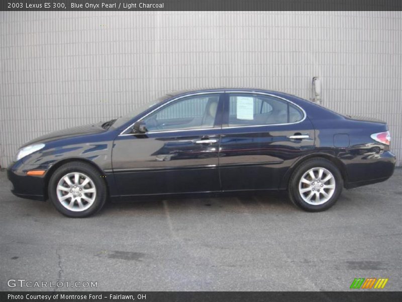 Blue Onyx Pearl / Light Charcoal 2003 Lexus ES 300