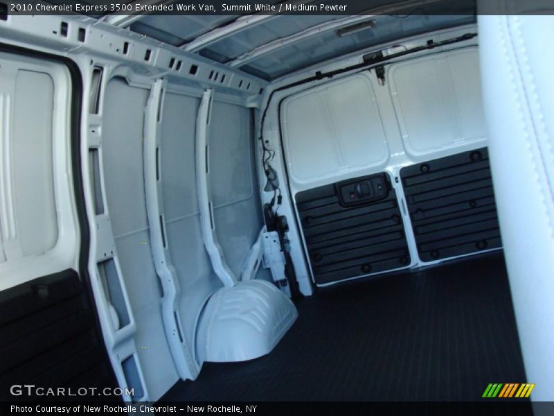 Summit White / Medium Pewter 2010 Chevrolet Express 3500 Extended Work Van