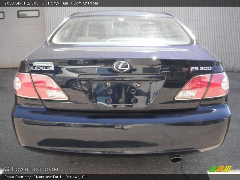 Blue Onyx Pearl / Light Charcoal 2003 Lexus ES 300