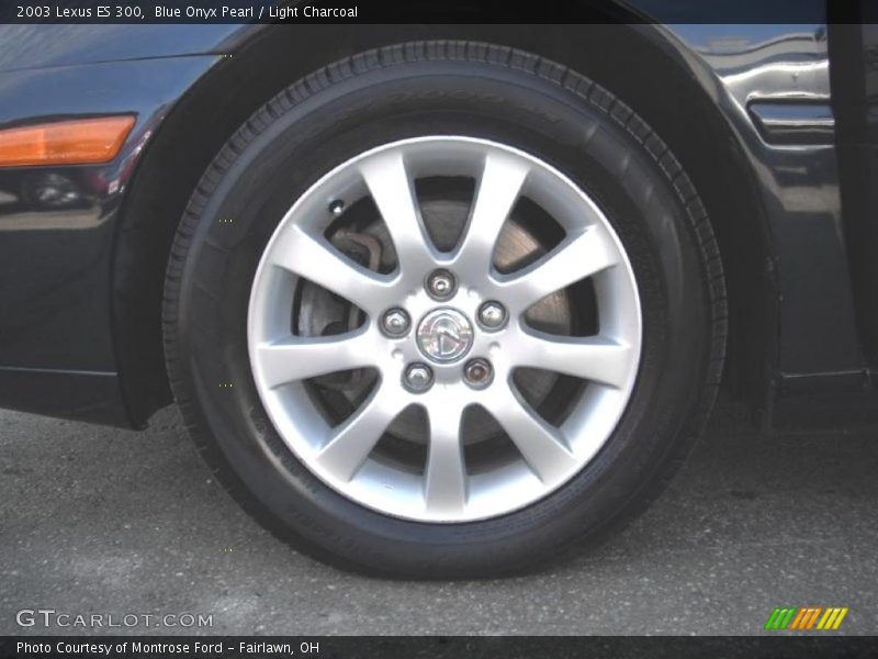 Blue Onyx Pearl / Light Charcoal 2003 Lexus ES 300