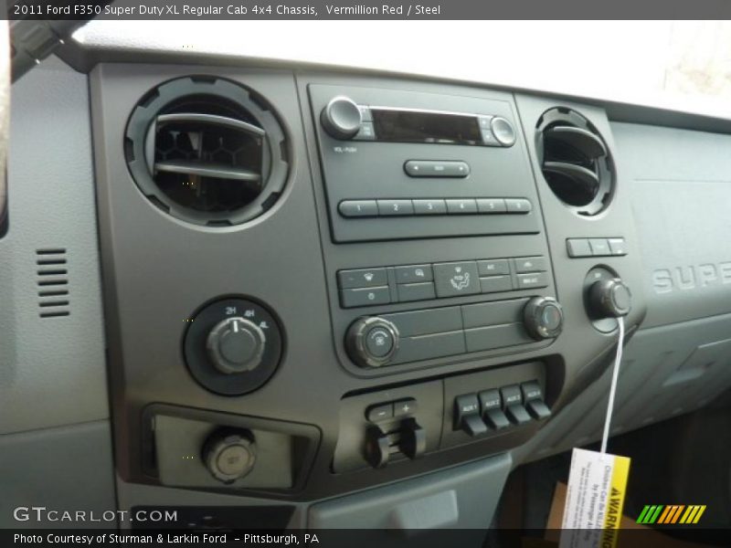 Controls of 2011 F350 Super Duty XL Regular Cab 4x4 Chassis