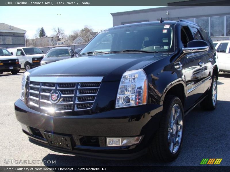 Black Raven / Ebony 2008 Cadillac Escalade AWD