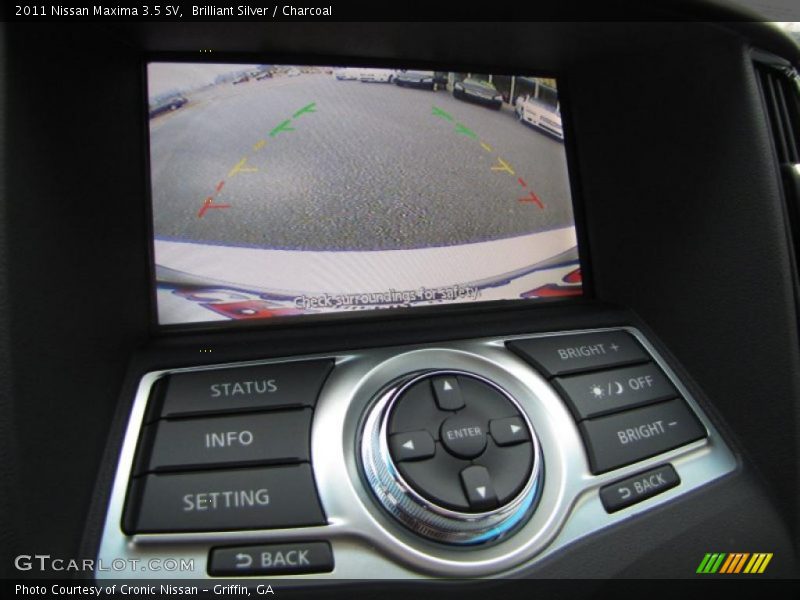Brilliant Silver / Charcoal 2011 Nissan Maxima 3.5 SV