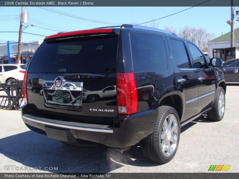 Black Raven / Ebony 2008 Cadillac Escalade AWD