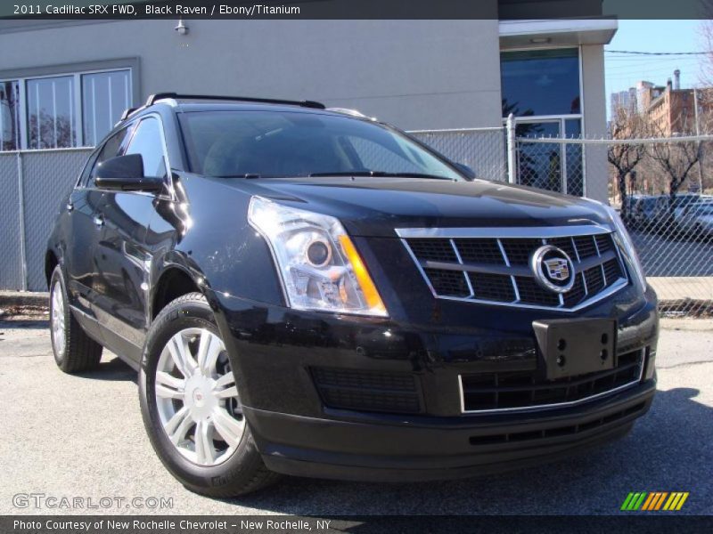 Black Raven / Ebony/Titanium 2011 Cadillac SRX FWD