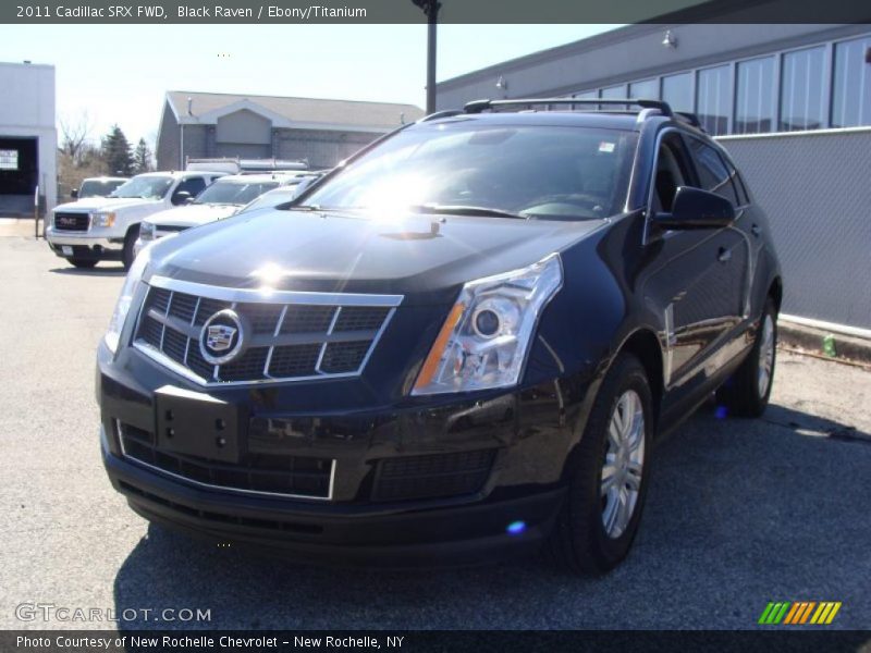 Black Raven / Ebony/Titanium 2011 Cadillac SRX FWD