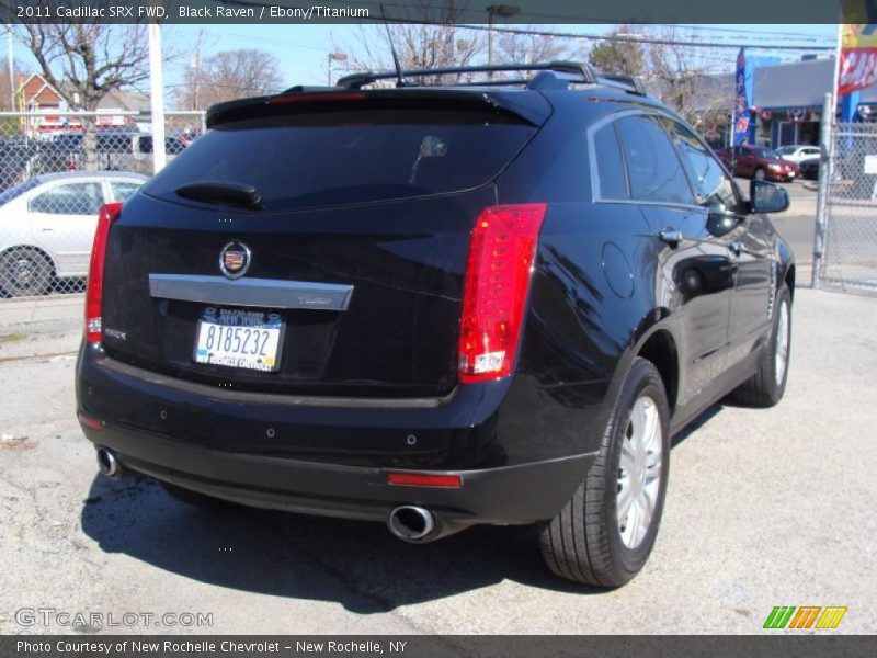 Black Raven / Ebony/Titanium 2011 Cadillac SRX FWD