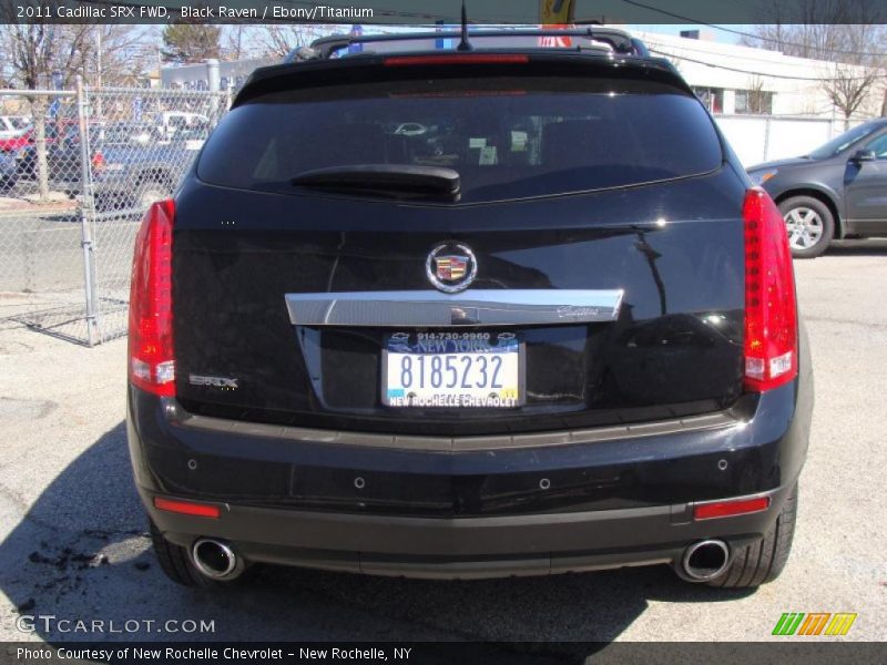 Black Raven / Ebony/Titanium 2011 Cadillac SRX FWD
