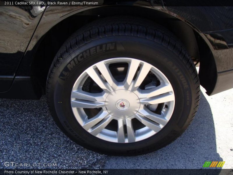 Black Raven / Ebony/Titanium 2011 Cadillac SRX FWD