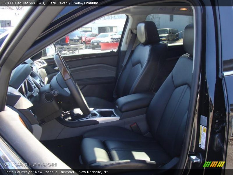 Black Raven / Ebony/Titanium 2011 Cadillac SRX FWD