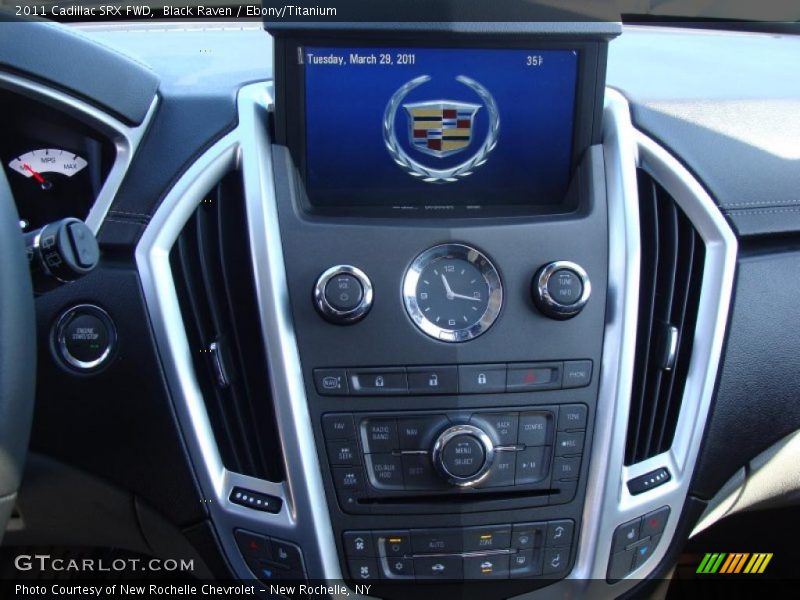 Black Raven / Ebony/Titanium 2011 Cadillac SRX FWD