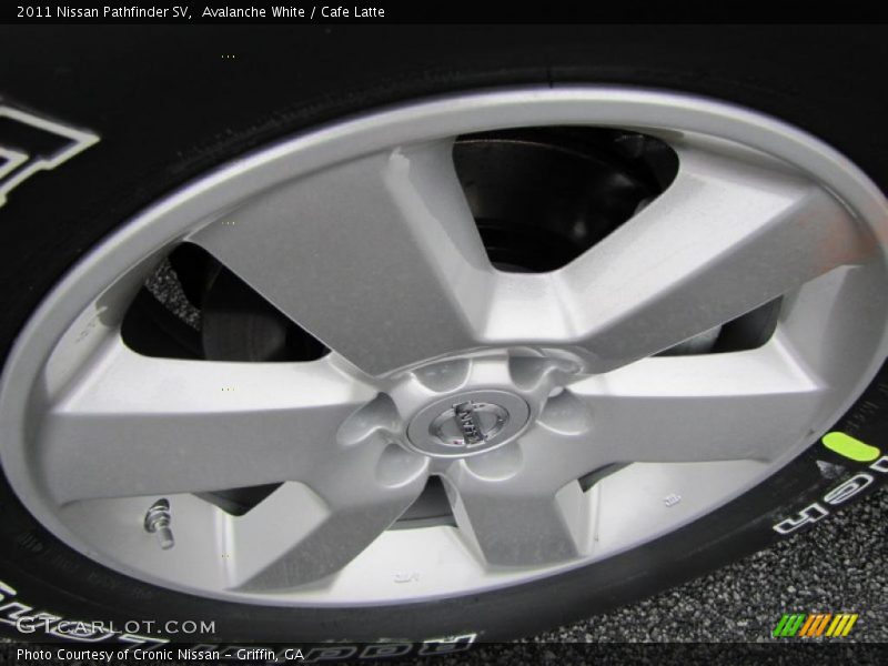 Avalanche White / Cafe Latte 2011 Nissan Pathfinder SV