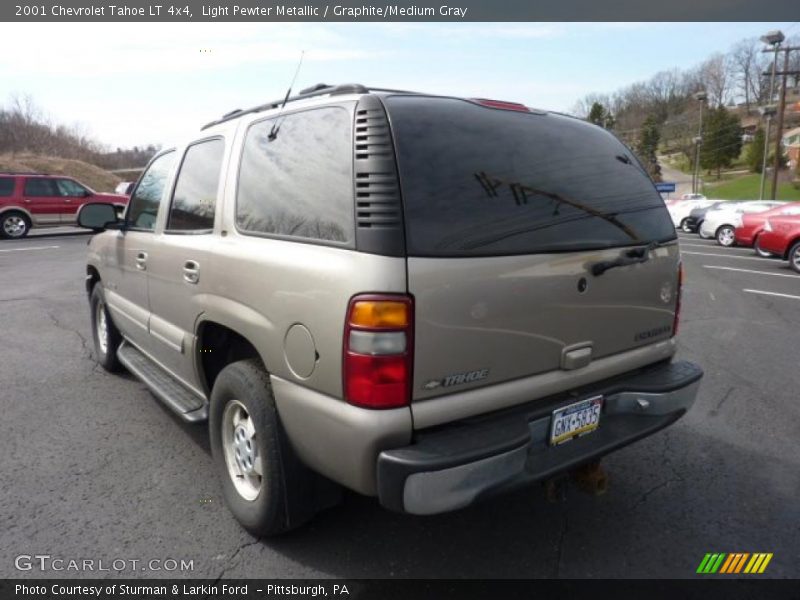 Light Pewter Metallic / Graphite/Medium Gray 2001 Chevrolet Tahoe LT 4x4