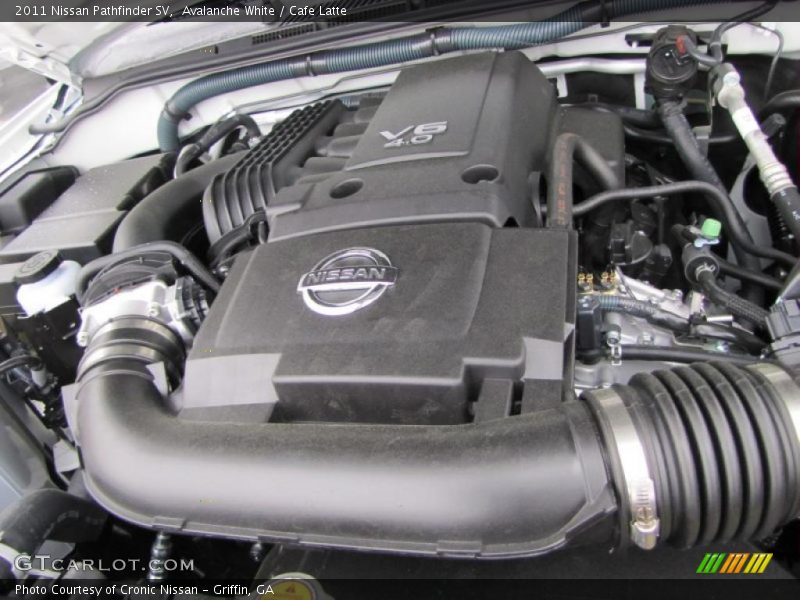 Avalanche White / Cafe Latte 2011 Nissan Pathfinder SV