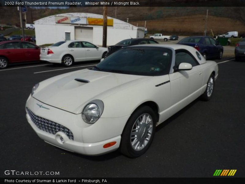 Front 3/4 View of 2002 Thunderbird Premium Roadster