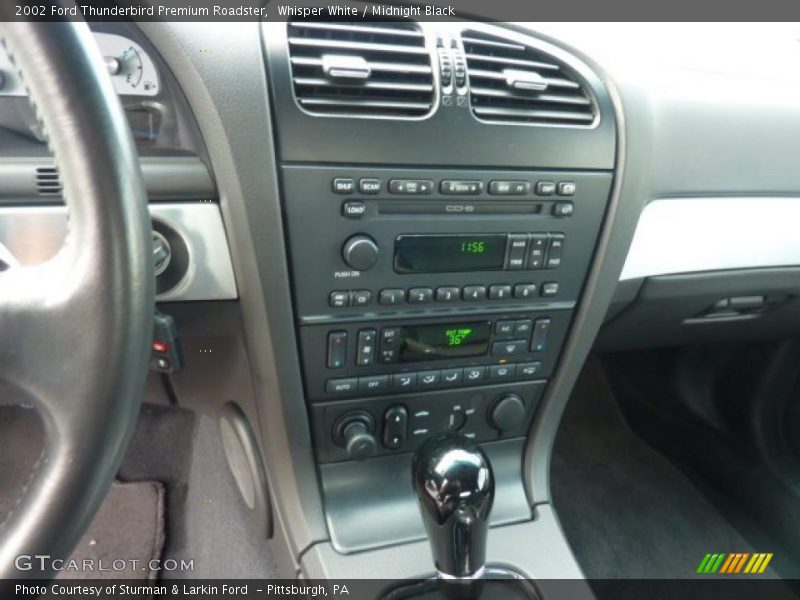 Controls of 2002 Thunderbird Premium Roadster