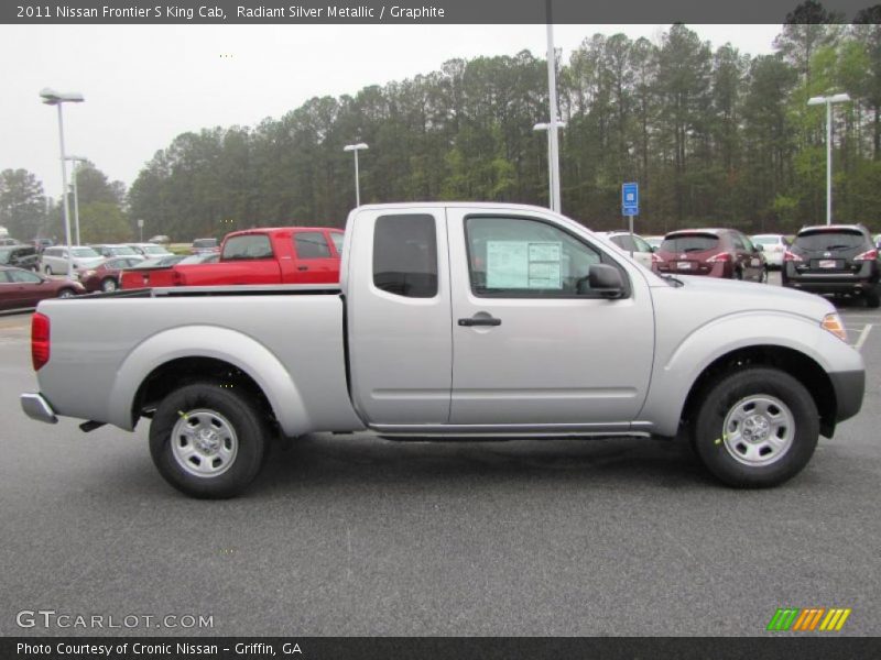  2011 Frontier S King Cab Radiant Silver Metallic