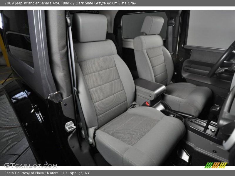 Black / Dark Slate Gray/Medium Slate Gray 2009 Jeep Wrangler Sahara 4x4