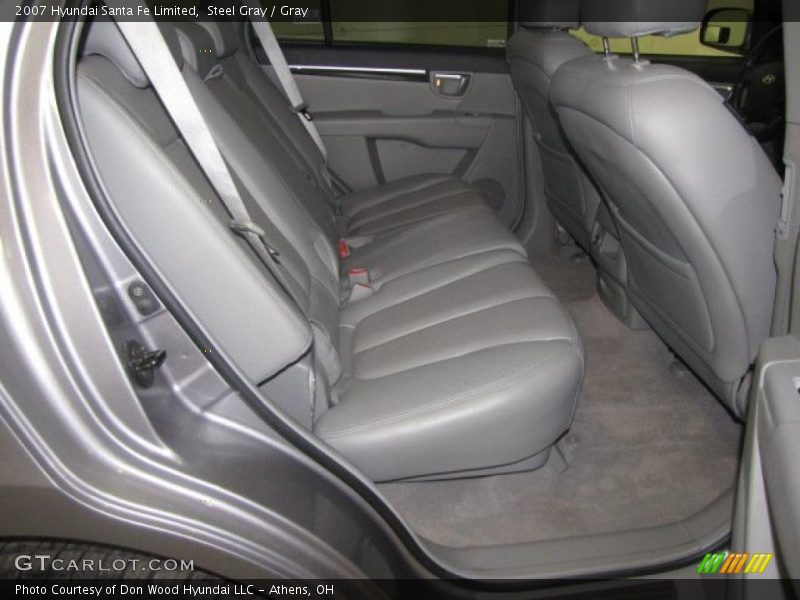 Steel Gray / Gray 2007 Hyundai Santa Fe Limited