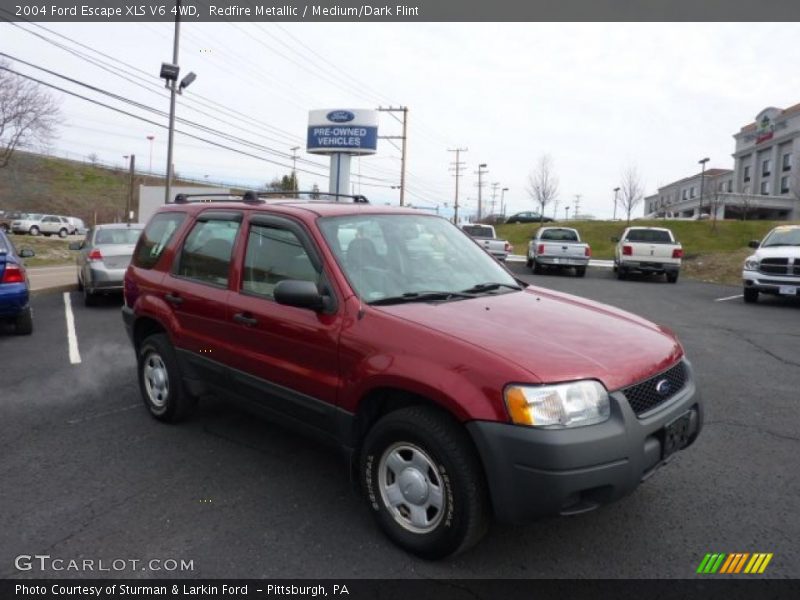 Redfire Metallic / Medium/Dark Flint 2004 Ford Escape XLS V6 4WD