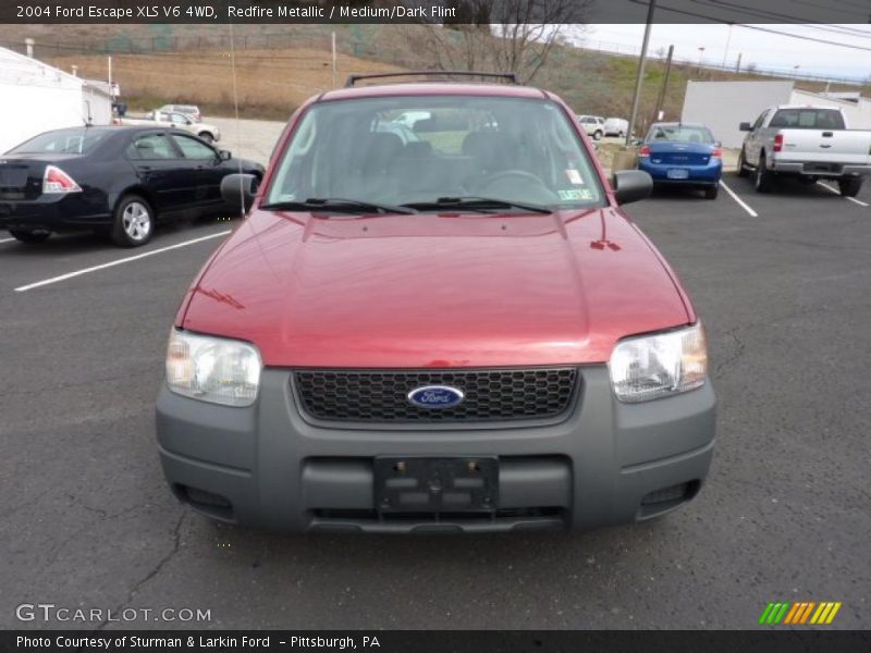 Redfire Metallic / Medium/Dark Flint 2004 Ford Escape XLS V6 4WD