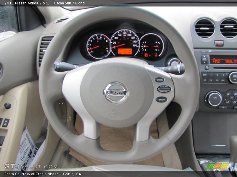 Tuscan Sun / Blond 2011 Nissan Altima 2.5 S