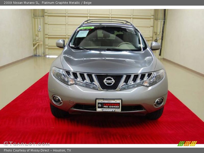 Platinum Graphite Metallic / Beige 2009 Nissan Murano SL