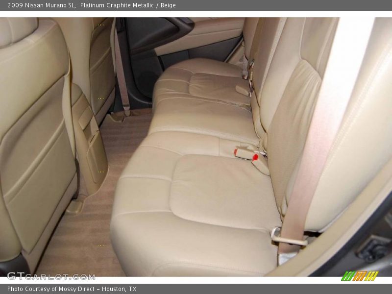 Platinum Graphite Metallic / Beige 2009 Nissan Murano SL