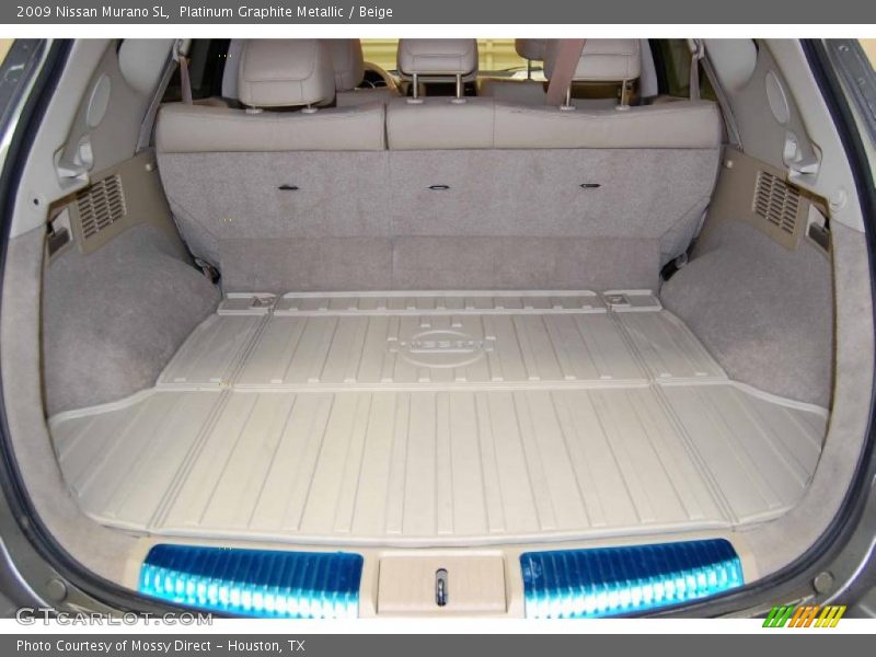 Platinum Graphite Metallic / Beige 2009 Nissan Murano SL