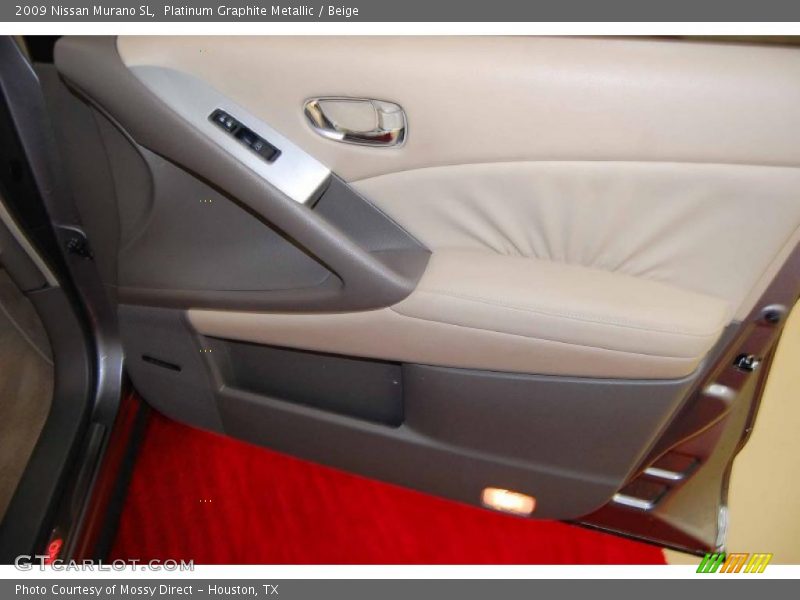Platinum Graphite Metallic / Beige 2009 Nissan Murano SL