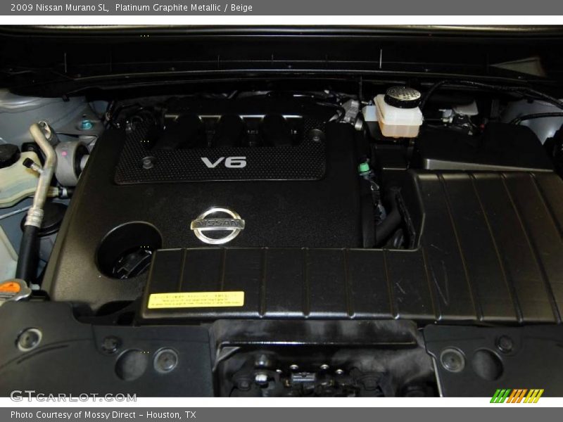 Platinum Graphite Metallic / Beige 2009 Nissan Murano SL