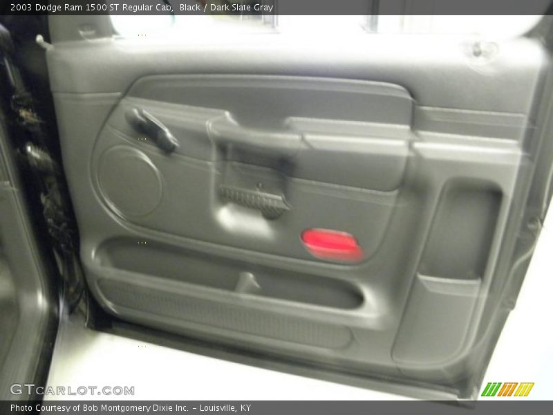 Black / Dark Slate Gray 2003 Dodge Ram 1500 ST Regular Cab
