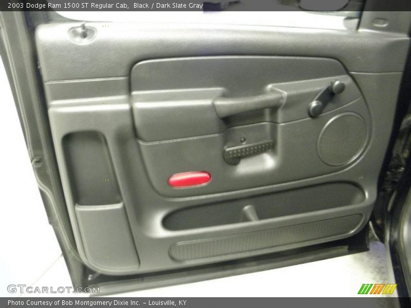 Black / Dark Slate Gray 2003 Dodge Ram 1500 ST Regular Cab
