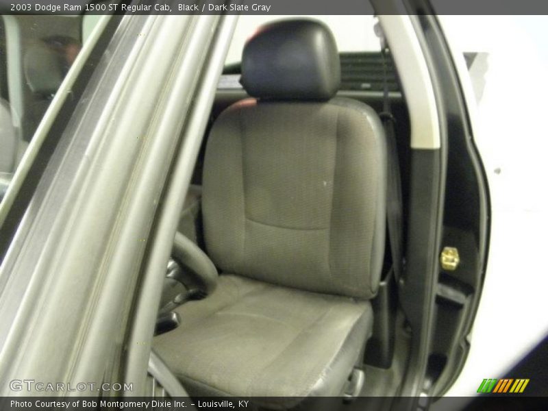 Black / Dark Slate Gray 2003 Dodge Ram 1500 ST Regular Cab