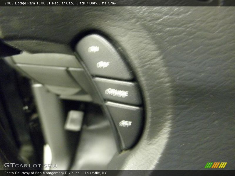 Black / Dark Slate Gray 2003 Dodge Ram 1500 ST Regular Cab