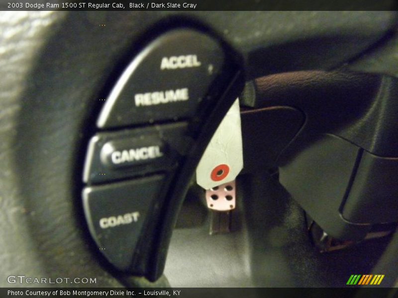 Black / Dark Slate Gray 2003 Dodge Ram 1500 ST Regular Cab