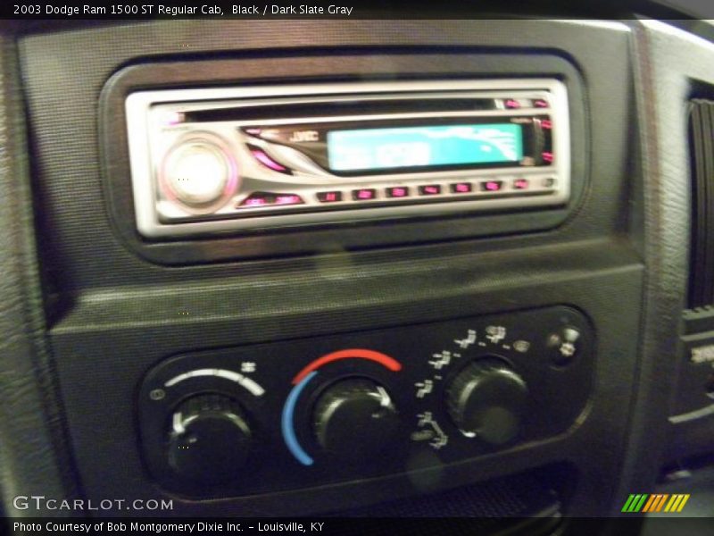 Black / Dark Slate Gray 2003 Dodge Ram 1500 ST Regular Cab