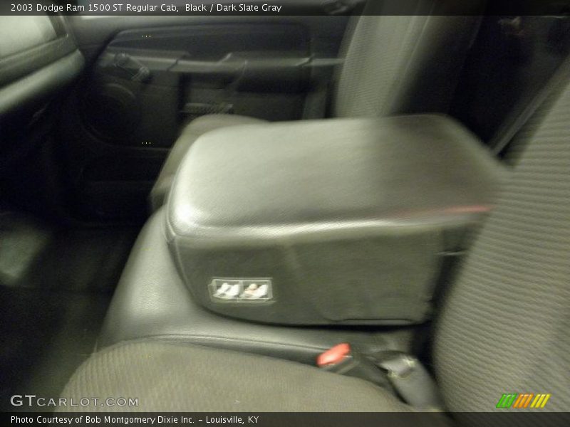 Black / Dark Slate Gray 2003 Dodge Ram 1500 ST Regular Cab