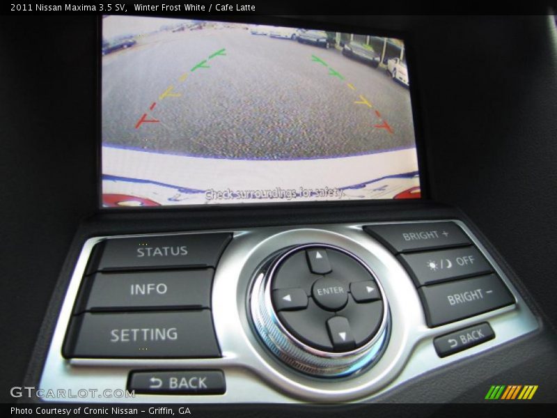 Winter Frost White / Cafe Latte 2011 Nissan Maxima 3.5 SV
