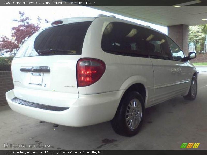 Stone White / Taupe 2001 Chrysler Town & Country Limited