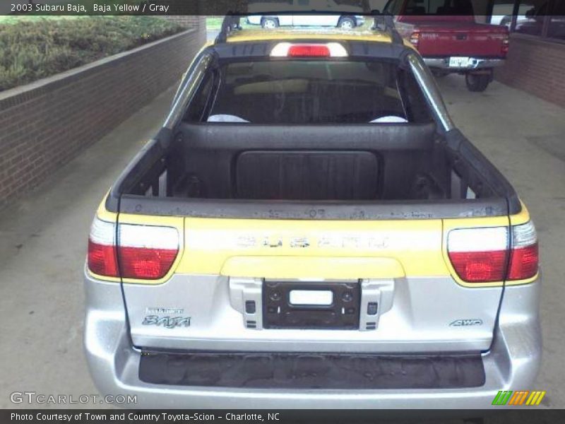 Baja Yellow / Gray 2003 Subaru Baja